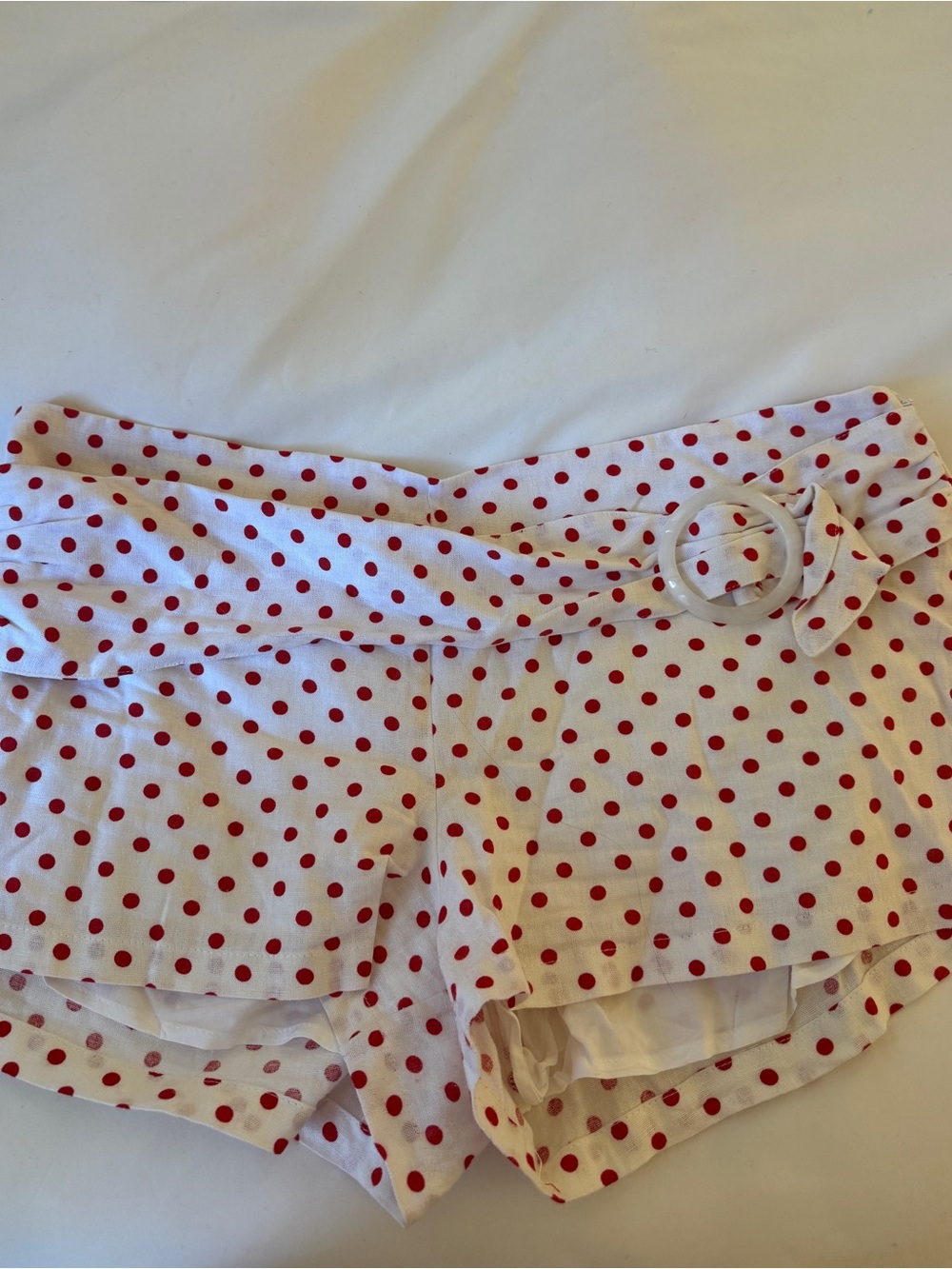 Glassons polka dot mini shorts